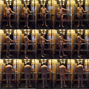 Nude Taking The Lift