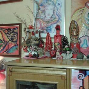 Un po' di caldo Rosso....riscalda il mio soggiorno