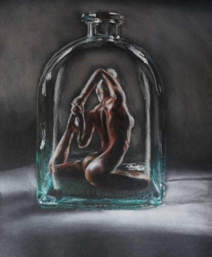 Bottled lover - l'amante sotto spirito. 