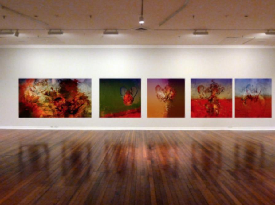 Ruth Benzacar art gallery Buenos Aires  an exposition of mine "hard beats" 