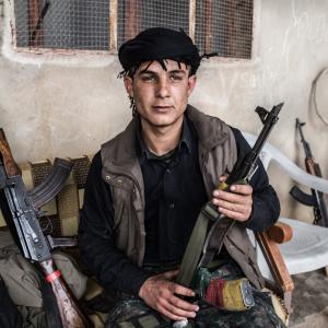 kurdish fighter kurdish fighter
