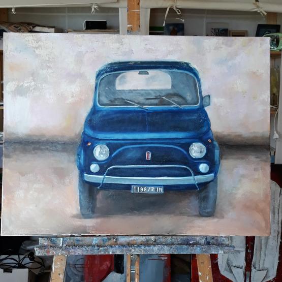 La 500 blu La 500 blu