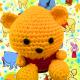 #  winnie de pooh amigurumi 19