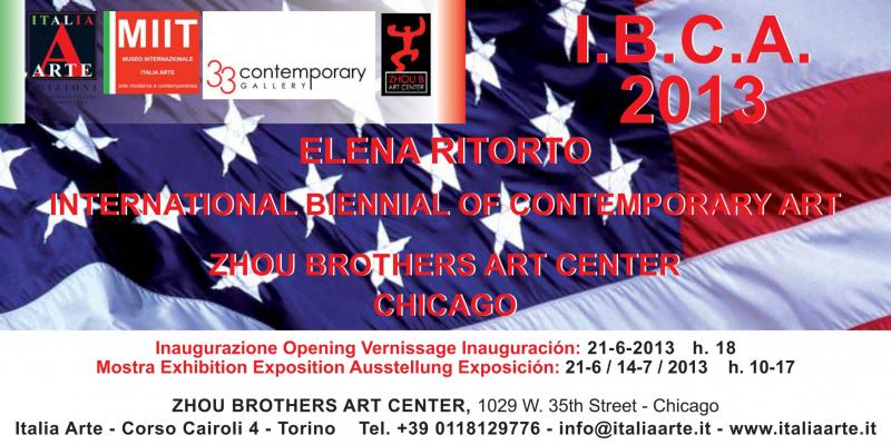 Elena Ritorto Al Zhou Brothers Art Center con Italia Arte e Museo MIIT