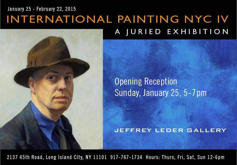 Jeffrey Leder Gallery, Call for Submissions, Juried Exhibition: International Painting IV Jeffrey Leder Gallery, Call for Submissions, Juried Exhibition: International Painting IV