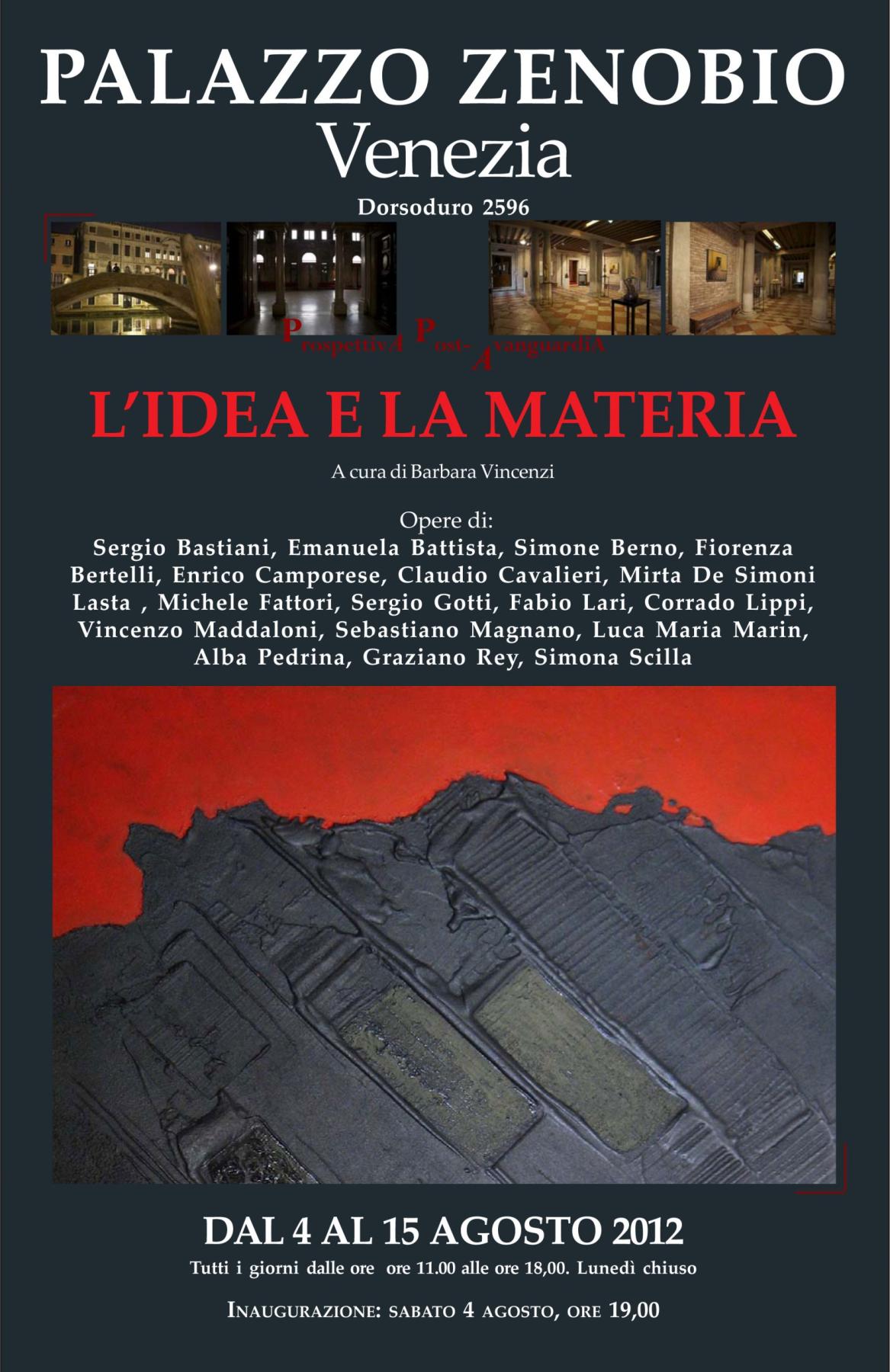 L'IDEA E LA MATERIA L'IDEA E LA MATERIA