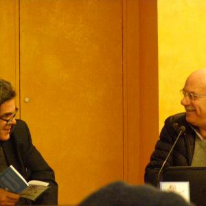 Maristella Angels and Sandro Orlandi to the Library Del Monte Cavour, Macerata