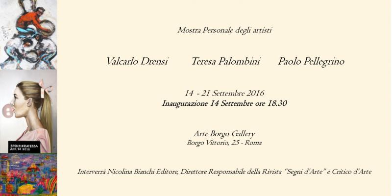 Mostra Tripersonale "Incontro di Emozioni" Mostra Tripersonale