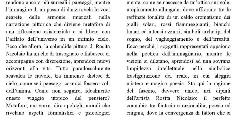 Critica a cura dell Dott.ssa Carla d'Aquino Mineo Critica a cura dell Dott.ssa Carla d'Aquino Mineo