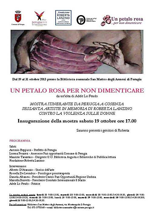 Un petalo rosa per non dimenticare - Adele Lo Feudo