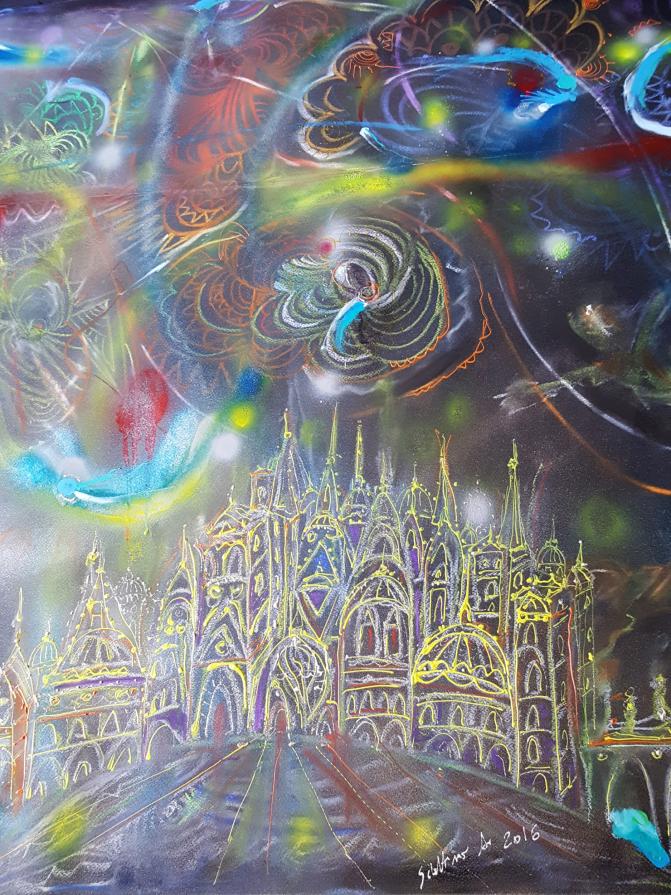 Notte  d'estate  in piazza