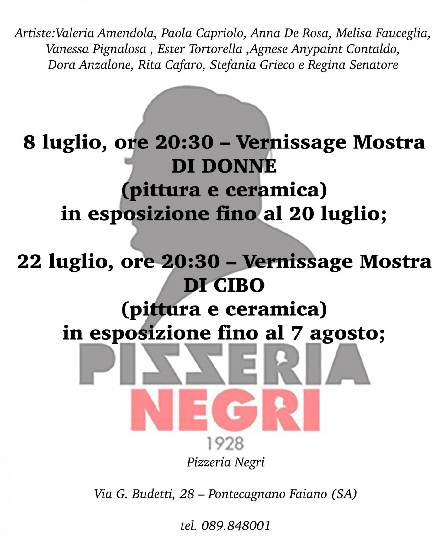 DI DONNE DI CIBO (collettive curate da me Anna De Rosa)