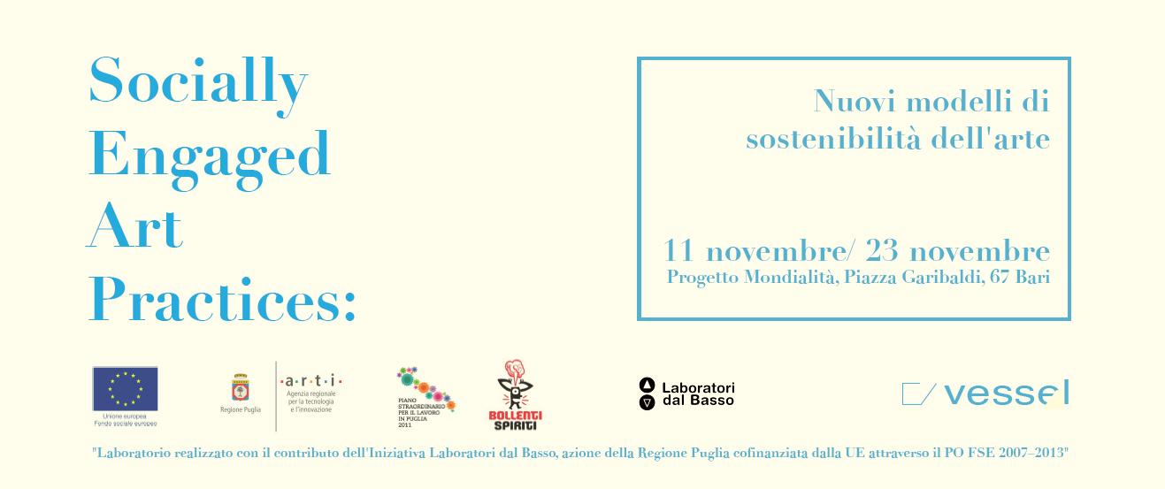 Laboratorio di pratiche sociali: nuovi modelli di sostenibilità dell’arte