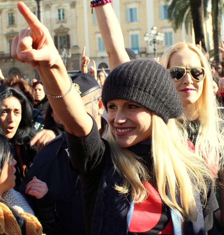 Giornata contro la violenza sulle donne con Michelle