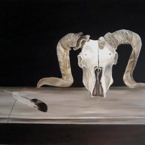 Rams Head and Eagle Feather