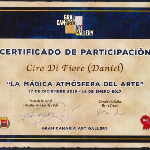 Certificate of Merit received from JOSE’ VAN ROY DALI’" JOSE’ VAN ROY DALI’,( son of great artist SALVADOR DALì) Certificate of Merit received from JOSE’ VAN ROY DALI’