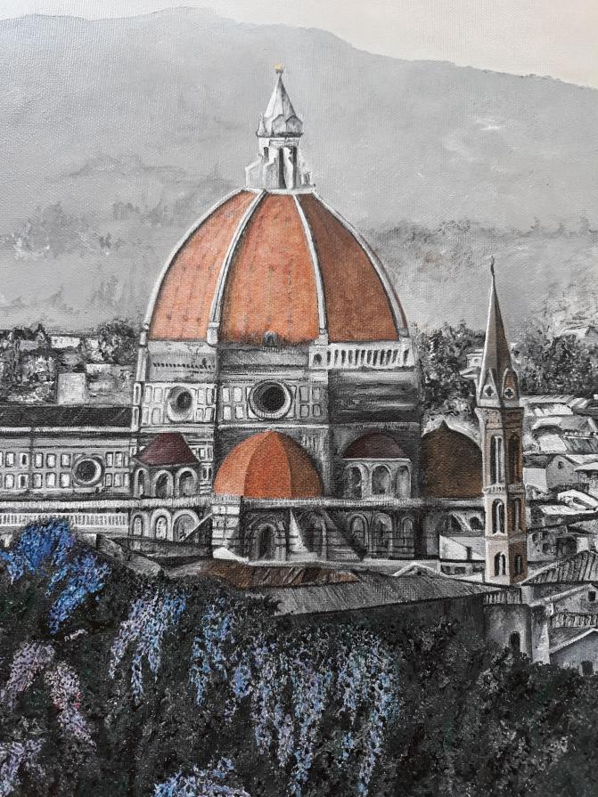 Firenze dall'alto , dettaglio2