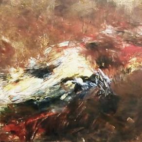 La natura incendiata.