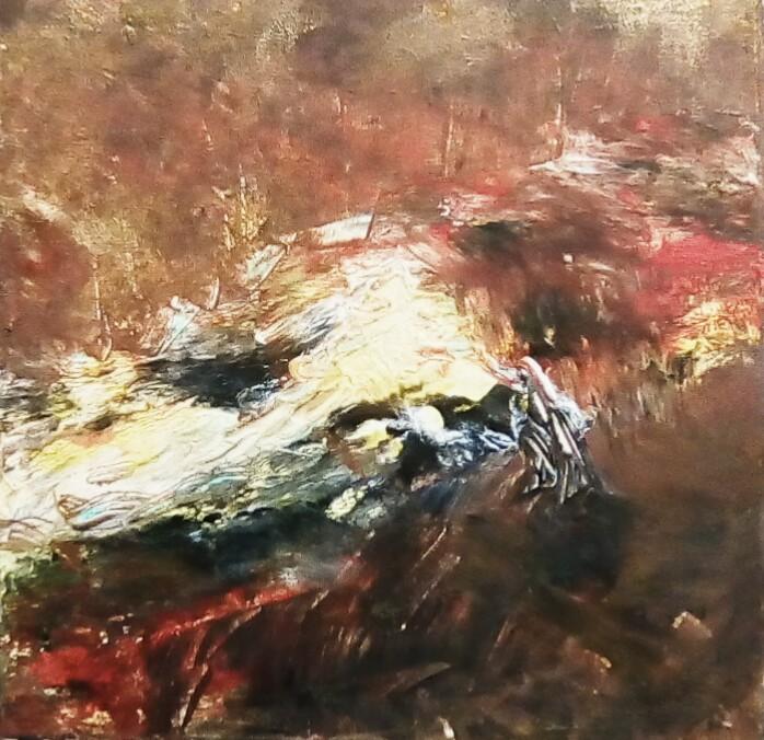 La natura incendiata.