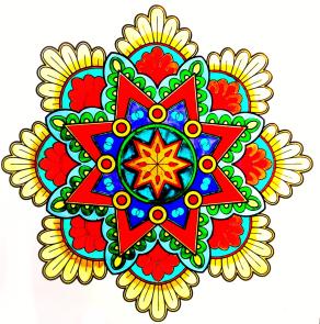 Un vortice di colori che calma la mente e accende l'anima !!! 