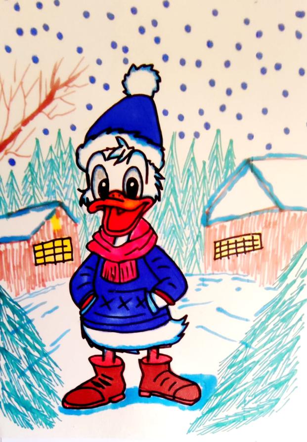 L'inverno di Paperino: una lotta congelata contro il destino !!!