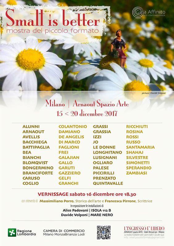 small is better -mostra del piccolo formato