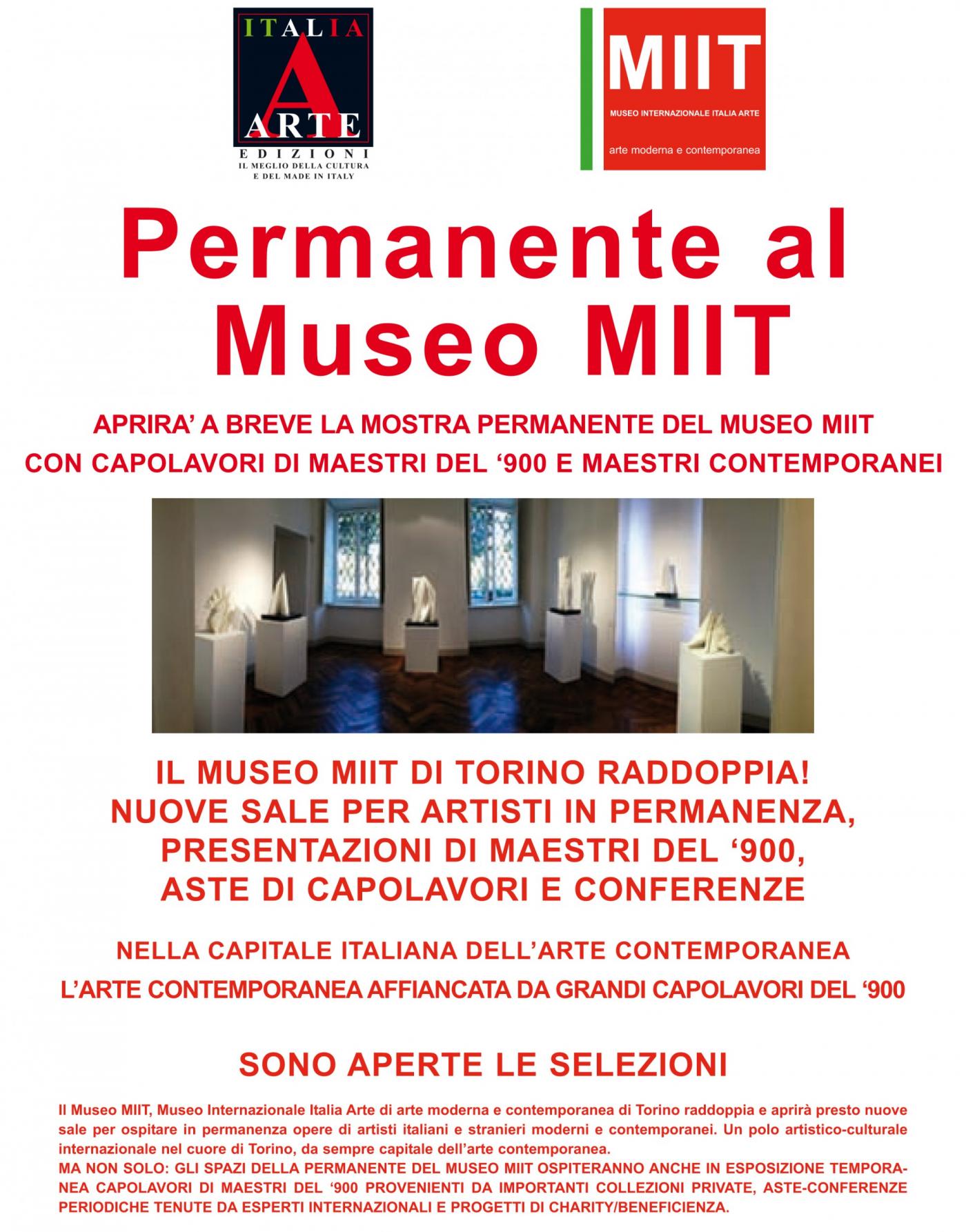 PERMANENTE AL MUSEO MIIT PERMANENTE AL MUSEO MIIT