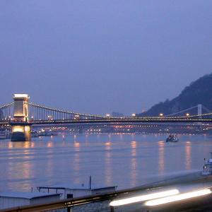 Hungary. Budapest the dark