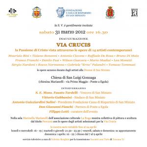 Via Crucis - la Passione di Cristo vista attraverso le opere di 14 artisti contemporanei