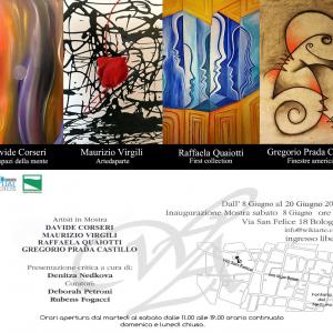Solo exhibition by Virgili, Quaiotti, Corseri, Prada Castillo