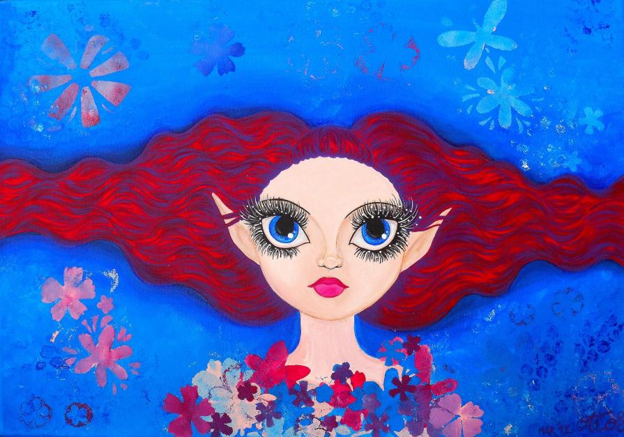 Fata dai capelli rossi