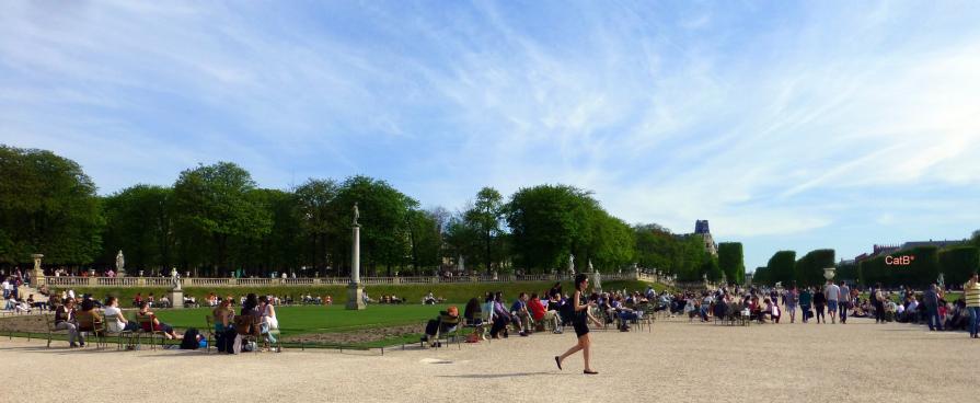 Un matin au jardin du Luxembourg