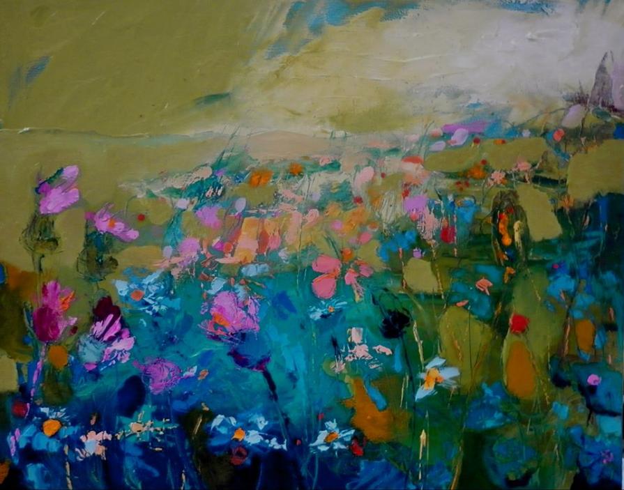 NEW VIEW, 2013, Olio su tela