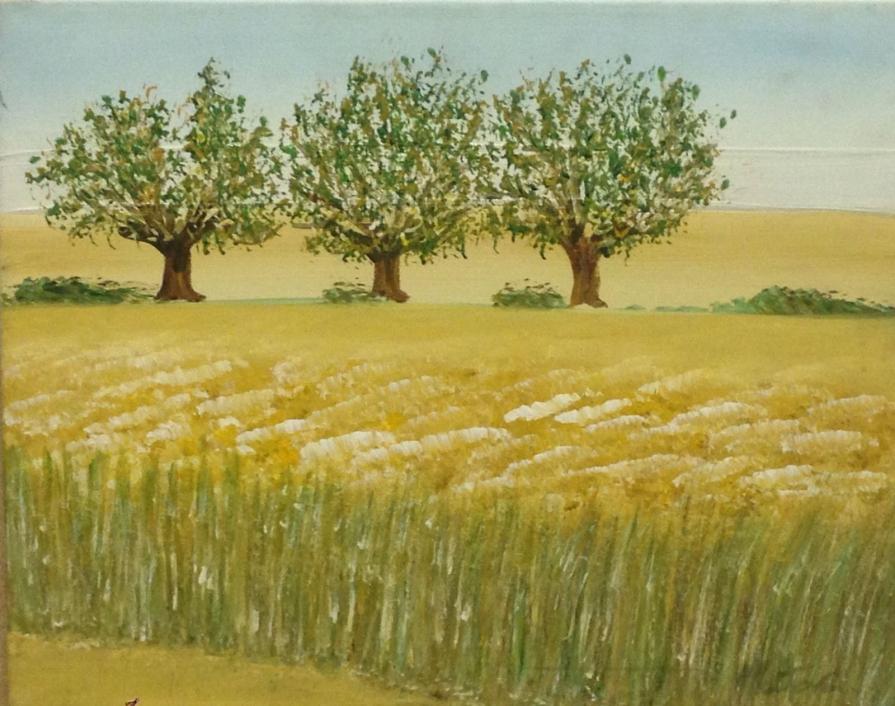 Costanzo Mantovani (Italia) - Paesaggio - olio su tela - 50 x 40