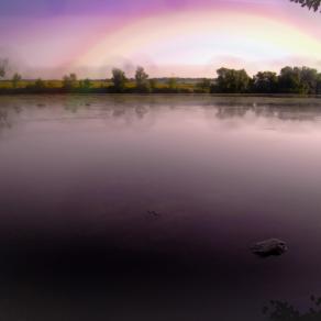 Ukraine, Dnieper, Tavolzhanskiy Island, the Dnieper river.