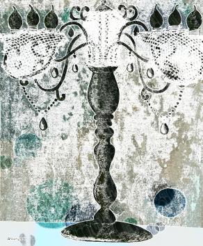 Il candelabro green mint