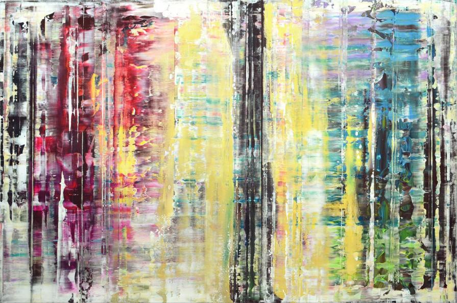 Viktor Bonn - Prärie - olio su tela - 135 x 90 Viktor Bonn - Prärie - olio su tela - 135 x 90