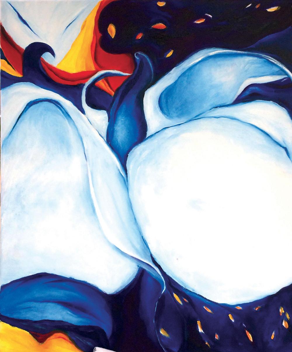 Mad Flower - Antonella d'Auria paint exhibition Mad Flower - Antonella d'Auria paint exhibition