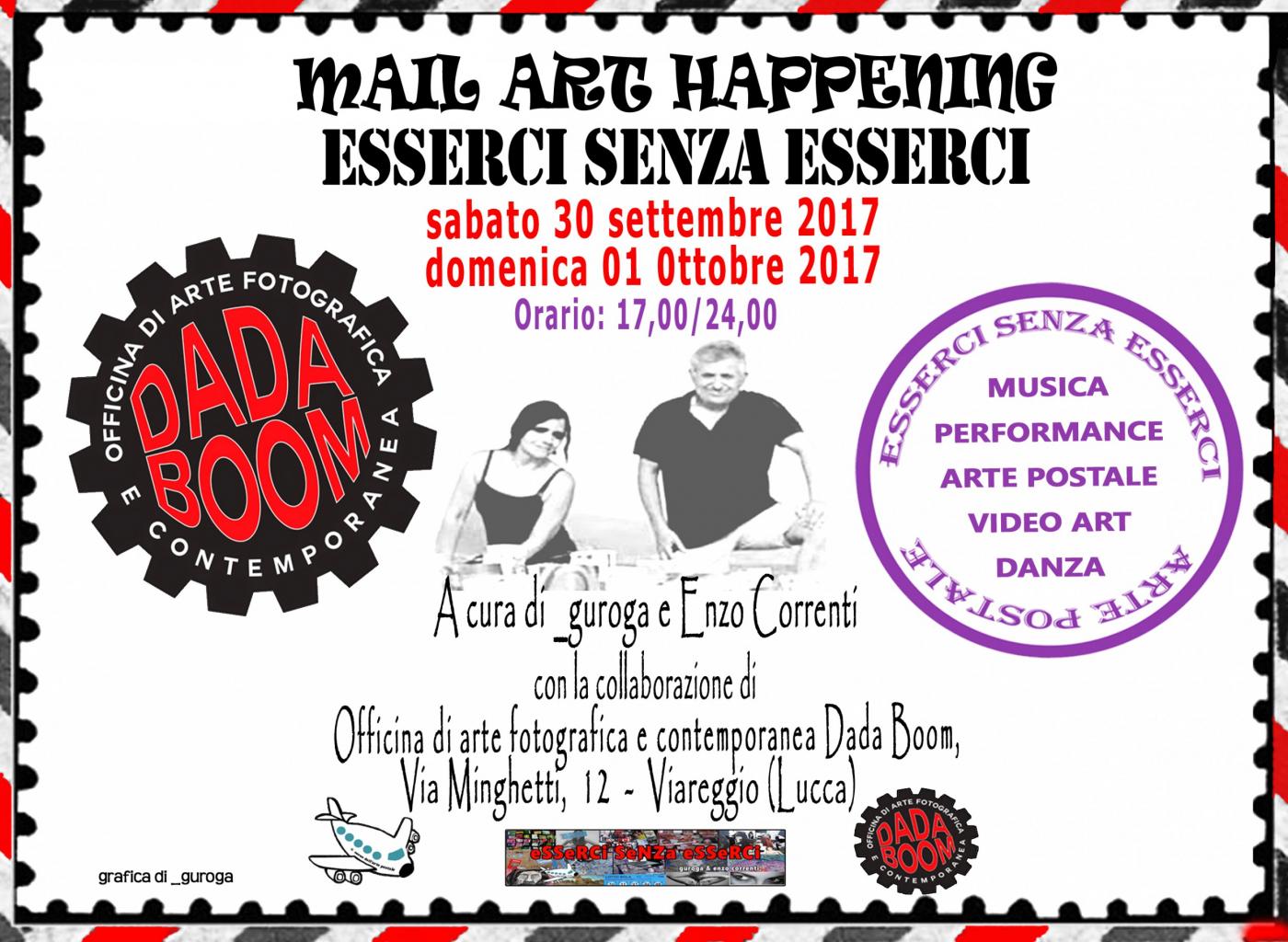 MaiL aRT HaPPeNiNG "eSSeRCi SeNZa eSSeRCi" a DADa BooM ViaReGGio