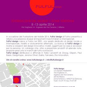 FulFul Design al Fuorisalone del Mobile 2014 | Spazio Made4Art