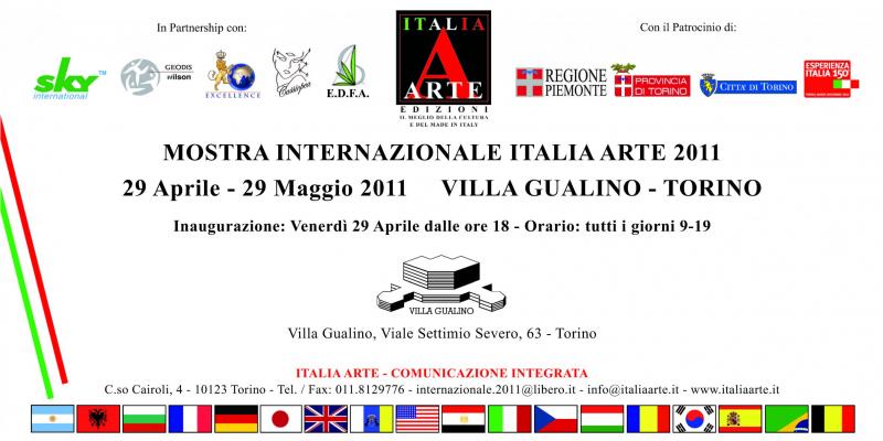 INTERNAZIONALE ITALIA ARTE 2011 INTERNAZIONALE ITALIA ARTE 2011