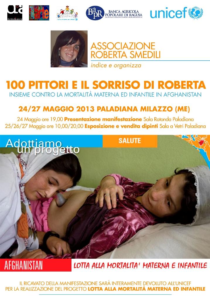 Il sorriso di Roberta per l’UNICEF - project “fight against infant and maternal mortality in Afghanistan”