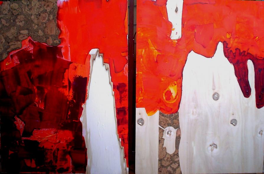 Equilibrio di due Superfici - dittico