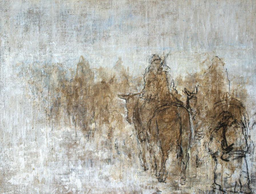 La cavalleria in ritirata