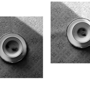 Irregular sequence. Conversation with morning coffee.