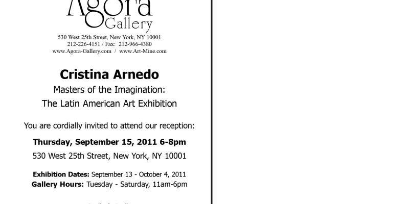 Cristina Arnedo Exhibition