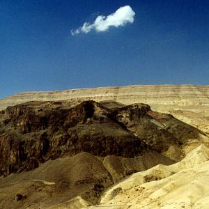 Jordan. Desert and stones
