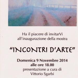 "INCONTRI  D'ARTE"