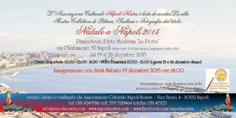 Maristella Angeli parteciperà alla Collettiva Artistica“ Natale a Napoli 2015”