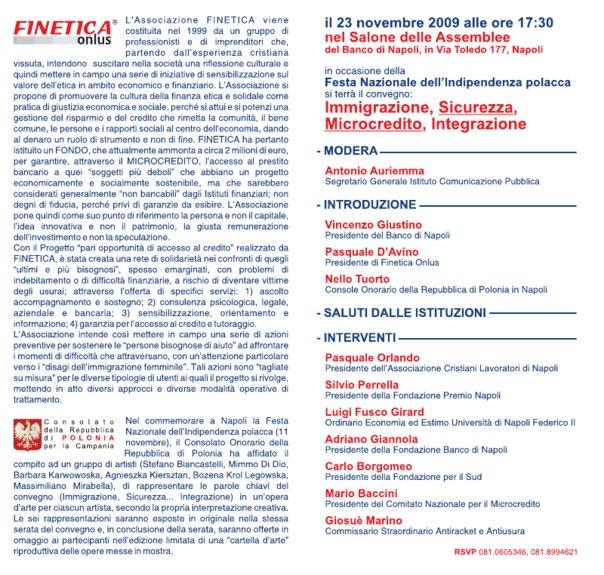 CARTELLA D'ARTE in occasione dell convegno:IMMIGRAZIONE,SICUREZZA,MICROCREDITO,INTEGRAZIONE CARTELLA D'ARTE in occasione dell convegno:IMMIGRAZIONE,SICUREZZA,MICROCREDITO,INTEGRAZIONE